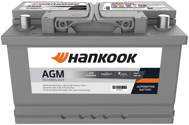 한국앤컴퍼니의 한국(Hankook) AGM 배터리