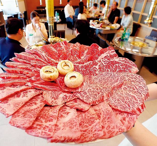 마장먹자골목타운 내부