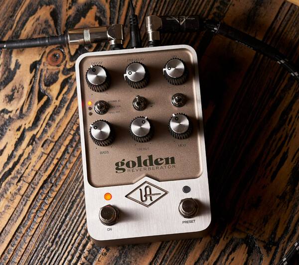 UAFX 골든 리버브레이터 [사진=유니버설 오디오 공식 홈페이지]