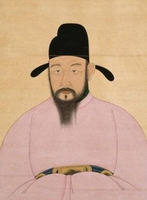 황희 초상. 황희는 판강릉부사 군서(君瑞)의 얼자라고 기록되어 있다. 하지만 고려 말에 태어나 차별을 받지 않고 능력을 발휘해 조선 세종 때 명재상이 됐다. [사진 이익주]