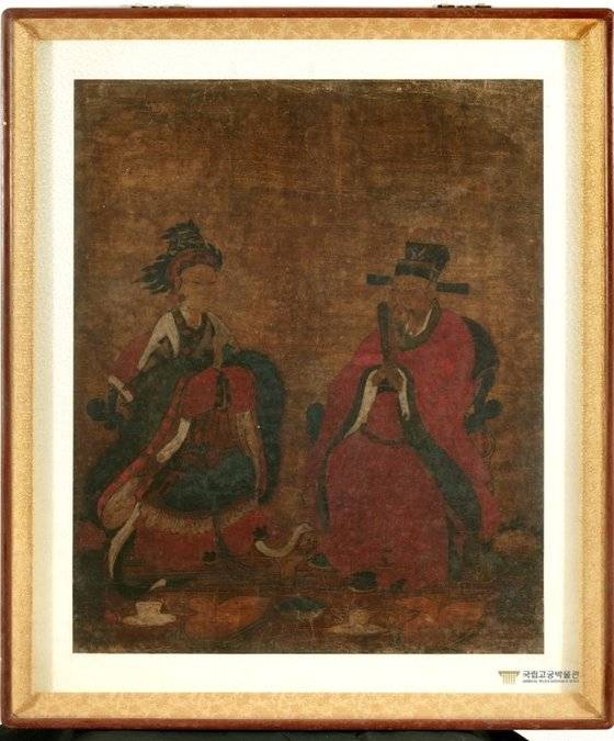 공민왕과 노국대장공주 초상. 공민왕은 노국대장공주를 포함해 5명의 왕비가 있었다. [사진 국립고궁박물관]