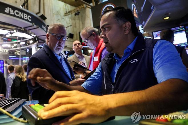 뉴욕증권거래소(NYSE) 출처: 연합뉴스 자료 사진