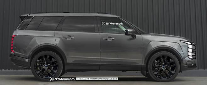 현대차 '팰리세이드 풀체인지' 예상도 (출처 : 뉴욕맘모스)