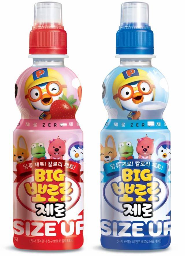 종합식품기업 팔도가 18일 출시한 음료 '빅 뽀로로 제로'. 팔도 제공
