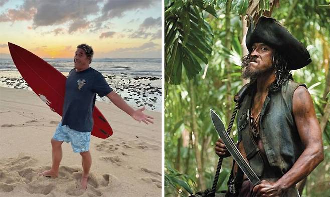 생전 타마요 페리와 '캐리비안의 해적: 낯선 조류'에 출연했을 당시 모습. 사진출처=인스타그램