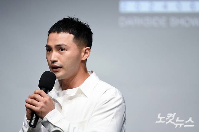마이크로닷은 부모 사기 사건이 드러난 후 6년 만에 공식석상에 섰다. 박종민 기자