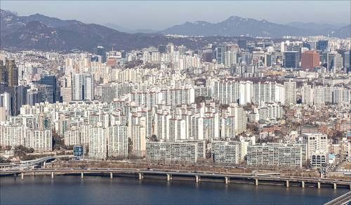 용산 철도 정비창 부지와 가까운 곳에 위치한 서울 마포구 도화동, 용산구 신창동 주택가 일대. (매경DB)