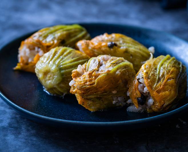 튀르키예 호박쌈밥