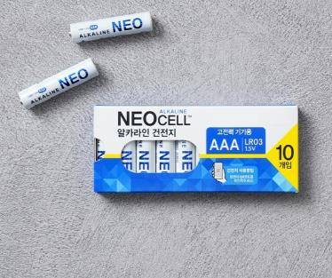 소비자원이 '가성비' 제품으로 뽑은 다이소 네오셀 건전지 [다이소 홈페이지 캡처. 재판매 및 DB금지]