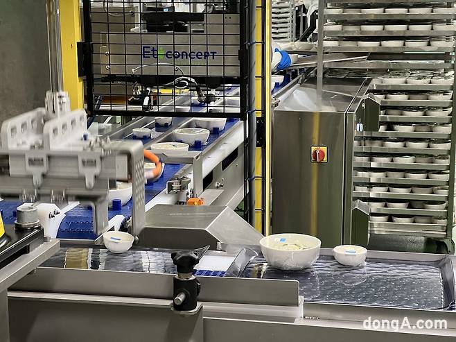 델타항공 기내식시설 포장 자동화 설비