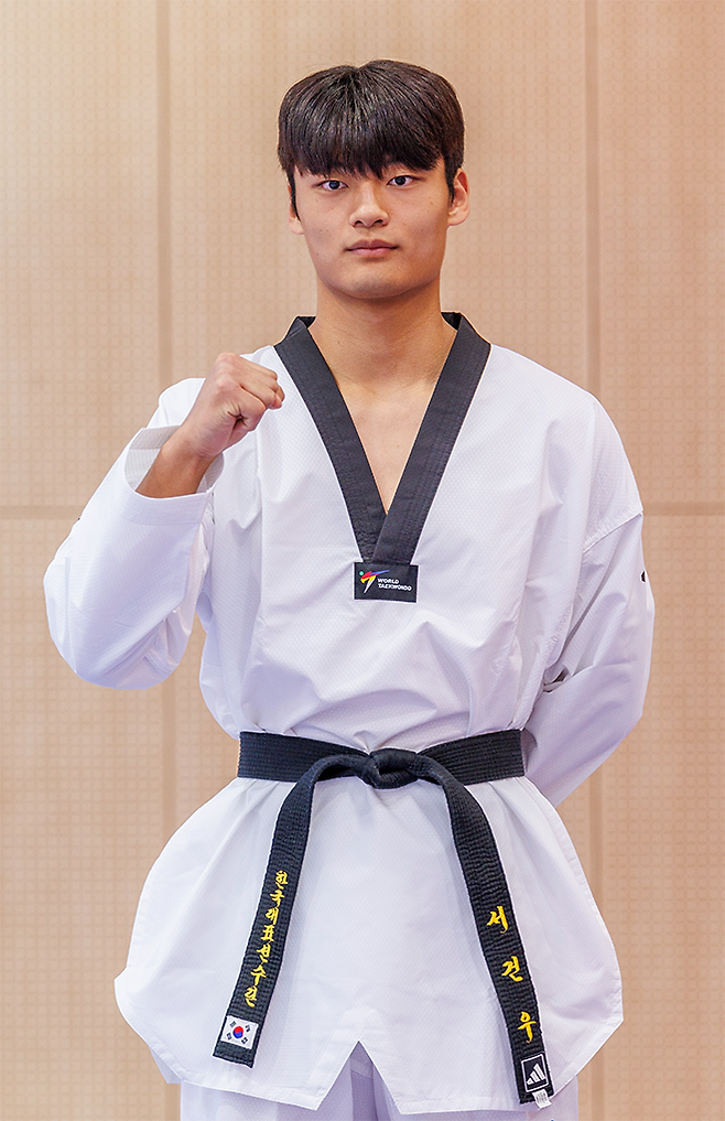 파리올림픽 남자태권도 –80㎏ 국가대표 서건우. 사진=연합뉴스 제공