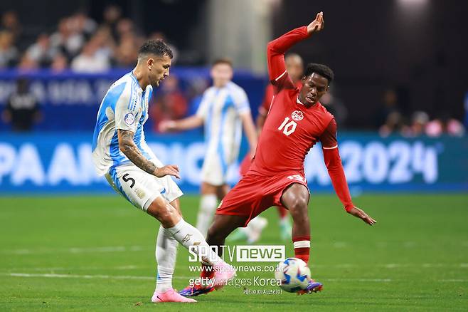 ▲ 조너선 데이비드는 캐나다 국가대표로 2024 남미축구선수권대회(코파 아메리카 2024)에도 출전 중이다.