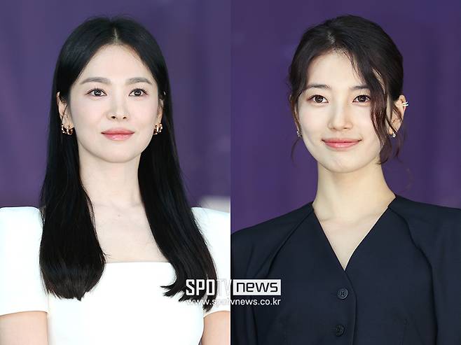 ▲ 송혜교, 수지 ⓒ곽혜미 기자