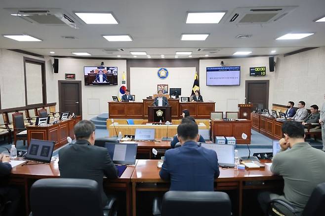 [창녕=뉴시스] 홍성두 창녕군의회 제9대 후반기 의장. (사진=창녕군의회 제공) 2024.06.27. photo@newsis.com *재판매 및 DB 금지