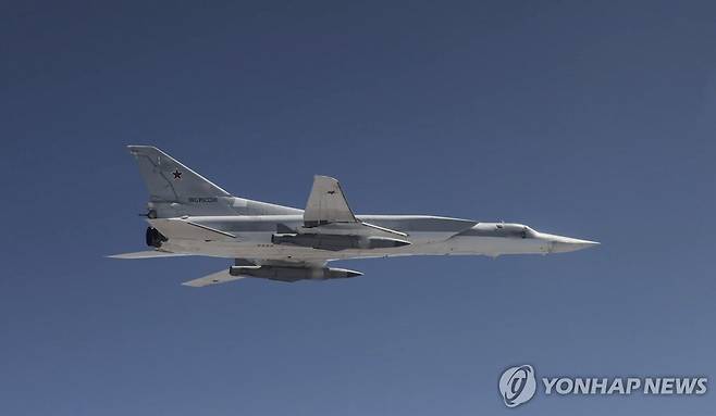 킨잘 극초음속 미사일 탑재한 러시아 미그(MiG)-31 전투기 [EPA/러시아 국방부=연합뉴스 자료사진. 재판매 및 DB 금지]