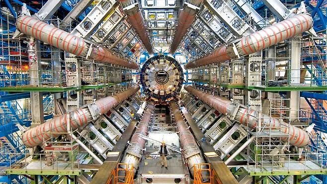 CERN의 입자가속기 아틀라스의 모습. /CERN