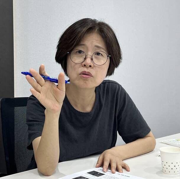 지난 24일 서울 공덕동 한겨레 사옥에서 만난 김양희 대구대 교수. 임지선 기자 sun21@hani.co.kr