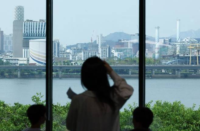 액화천연가스(LNG) 전력발전 시설인 서울 마포구 한국중부발전 서울발전본부 모습. ⓒ뉴시스