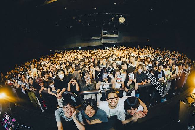 [서울=뉴시스] 실리카겔 일본 단독 콘서트 현장. (사진 = 매직스트로베리 사운드 제공) 2024.06.29. photo@newsis.com *재판매 및 DB 금지