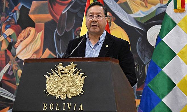 루이스 아르세 볼리비아 대통령. AFP연합뉴스