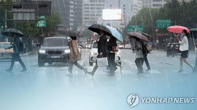 장맛비 [연합뉴스TV 제공]