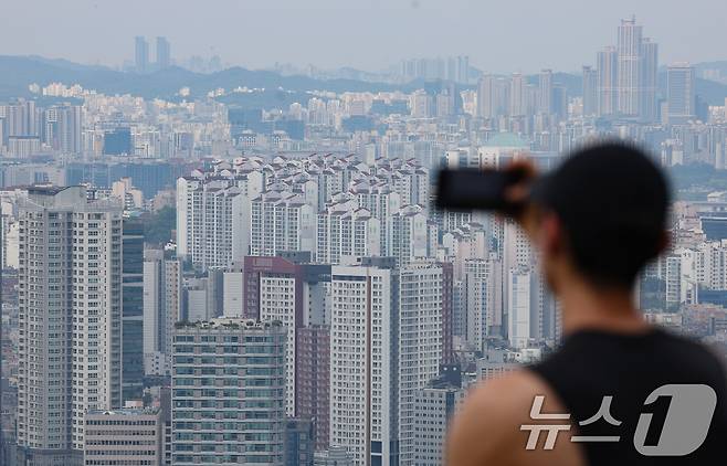 서울 아파트 단지의 모습. 2024.6.23/뉴스1 ⓒ News1 신웅수 기자