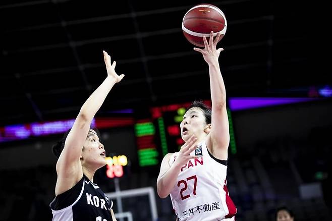 한국, U-18 여자농구 아시아컵서 일본에 완패. (FIBA 제공)