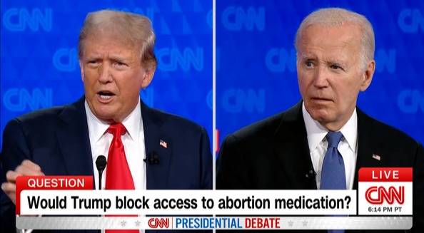 ▲CNN 미국 대선 토론 유튜브 화면 갈무리
