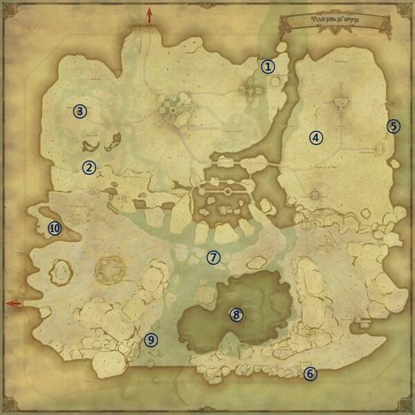 - 코자말·카 풍맥 위치