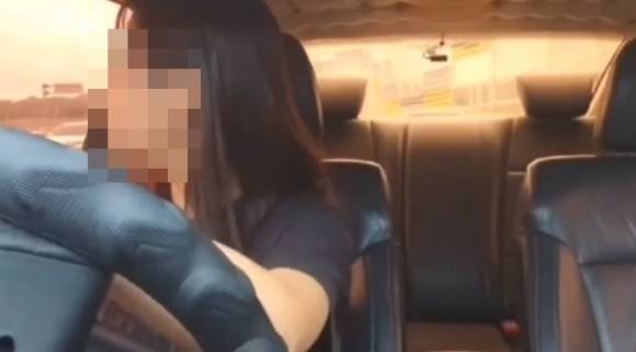 고속도로 후진 BJ. 아프리카TV 영상 캡처