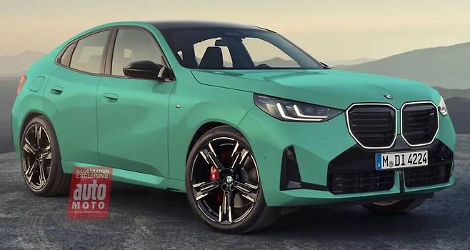 사진 : BMW X4 풀체인지 예상도 (출처=Auto Moto / Julien JODRY)