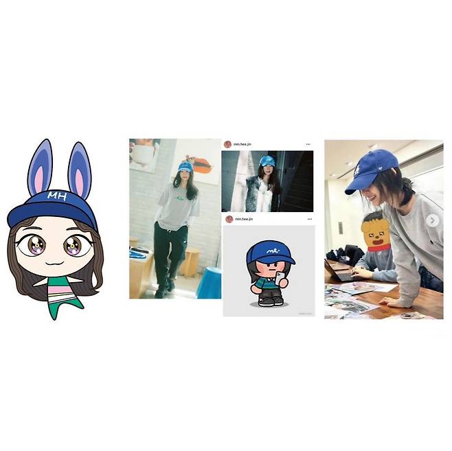 인스타그램 @min.hee.jin