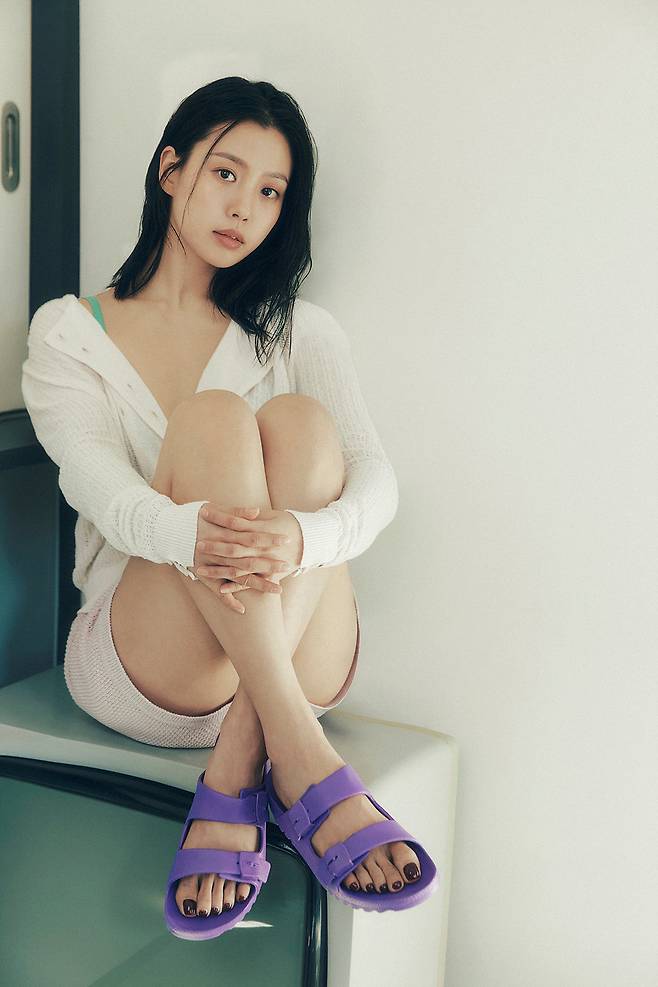 숄 EVA 투스트랩 샌들