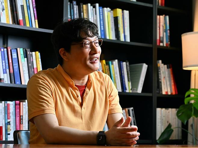 Im Seong-sun speaks in an interview with The Korea Herald, in Seoul, Friday. (Im Se-jun/The Korea Herald)