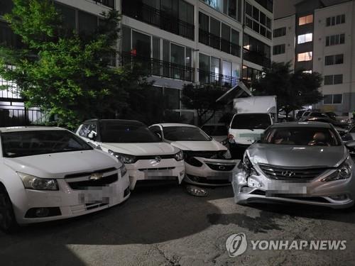 대전 정림동 한 아파트서 음주 운전 사고후 도주 [연합뉴스 자료사진]