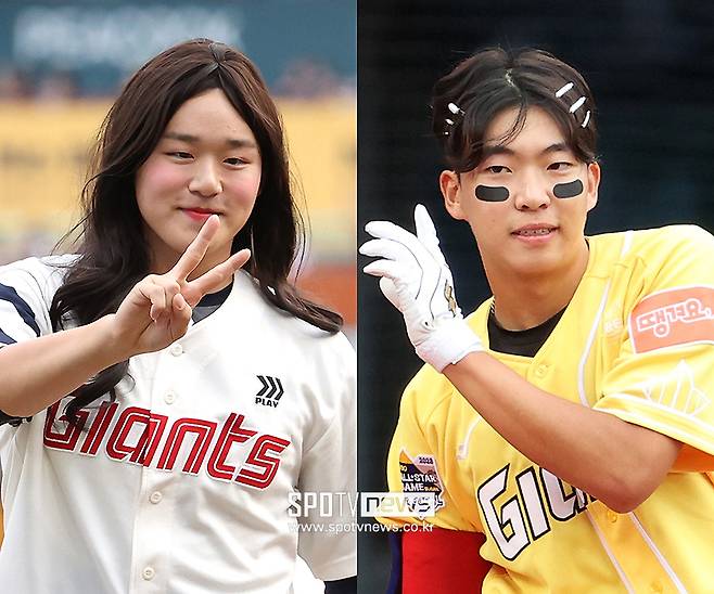 ▲ 롯데 박준우(왼쪽), 김민석 ⓒ곽혜미 기자