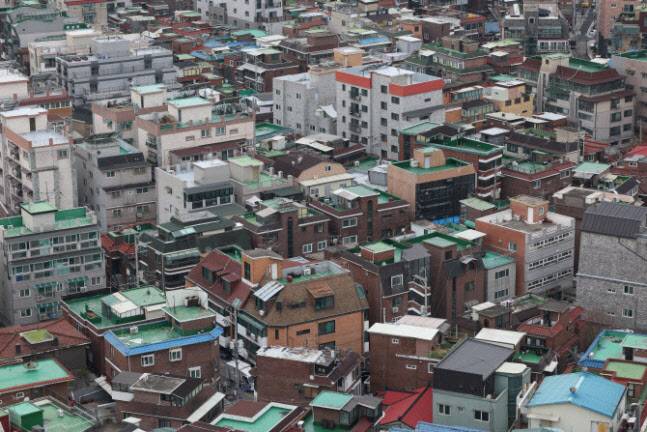 서울 은평구 빌라촌 전경. (사진=연합뉴스)