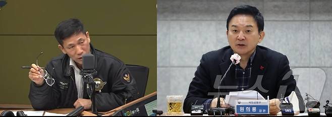진중권 광운대 특임교수와 원희룡 국민의힘 당대표 후보. ⓒ 뉴스1
