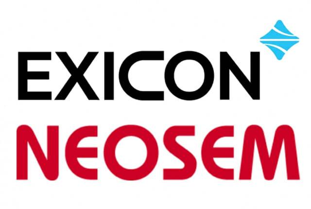 (사진=엑시콘, 네오셈 각 사)