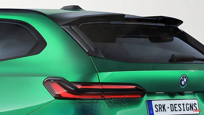 사진 : BMW M5 투어링 풀체인지 예상도 (출처=SRK Designs)
