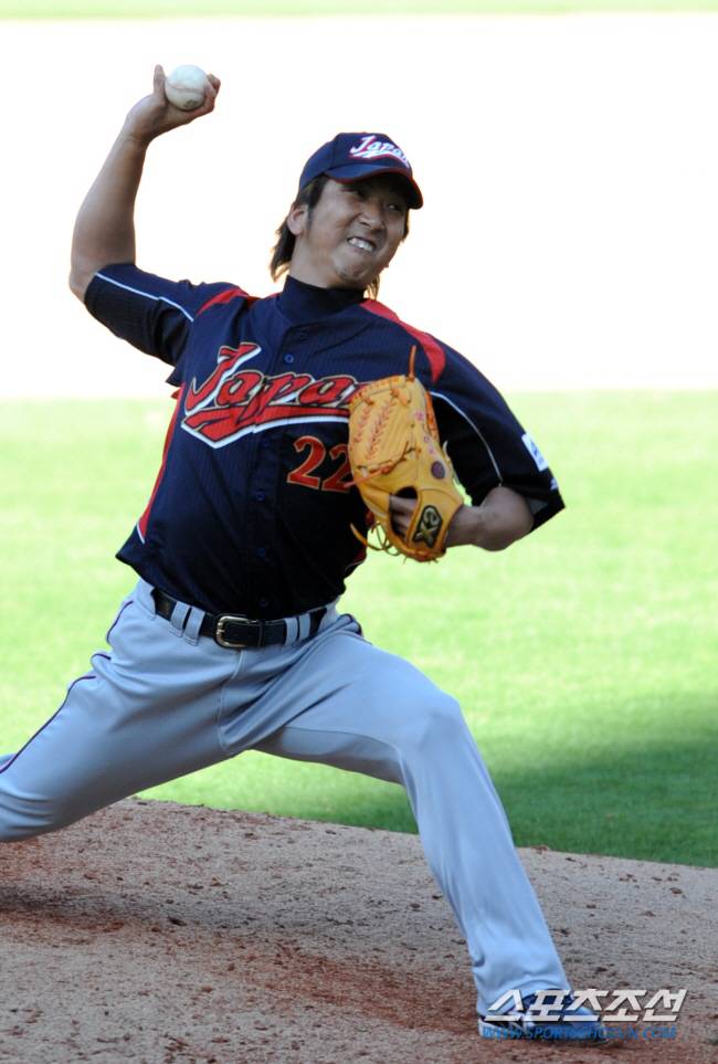 2009년 3월15일 샌디에이고의 페코파크에서 열린 쿠바전에 등판한 후지카와. 

스포츠조선DB