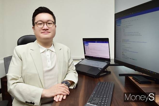 박기범 지비소프트 대표는 건설현장에서 아이디어를 얻어 생체신호 솔루션 전문기업을 창업했다. 현재 건설·모빌리티·의료·생활 등으로 수요가 커지고 있다. /사진=임한별 기자