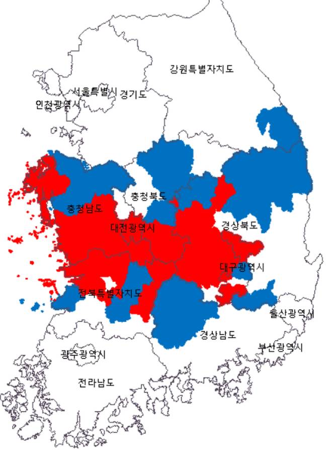 산림청 산사태정보시스템 페이지 갈무리