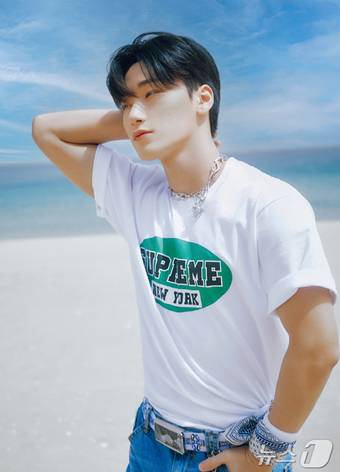 에이티즈 최산.(남해군 제공)