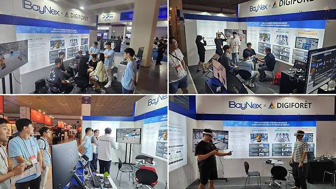 ‘2024 메타버스 엑스포’ 전시 현장 / 출처=디지포레