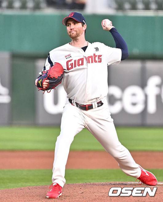 롯데 자이언츠 찰리 반즈. /OSEN DB