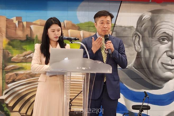 전성수 서초구청장(우측)