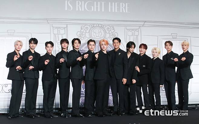 세븐틴. (사진=이승훈기자)