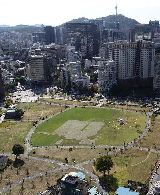 이건희기증관이 들어설 서울 종로구 송현동 부지. 연합뉴스