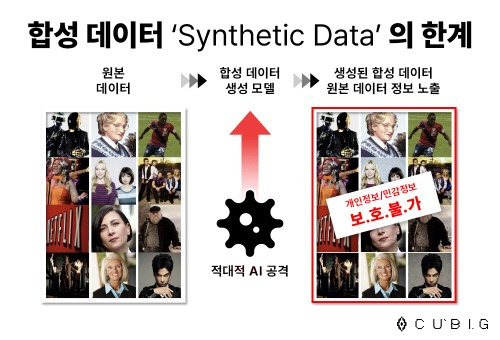 합성데이터(synthetic data)의 한계 / 사진 출처= USENIX Security 23